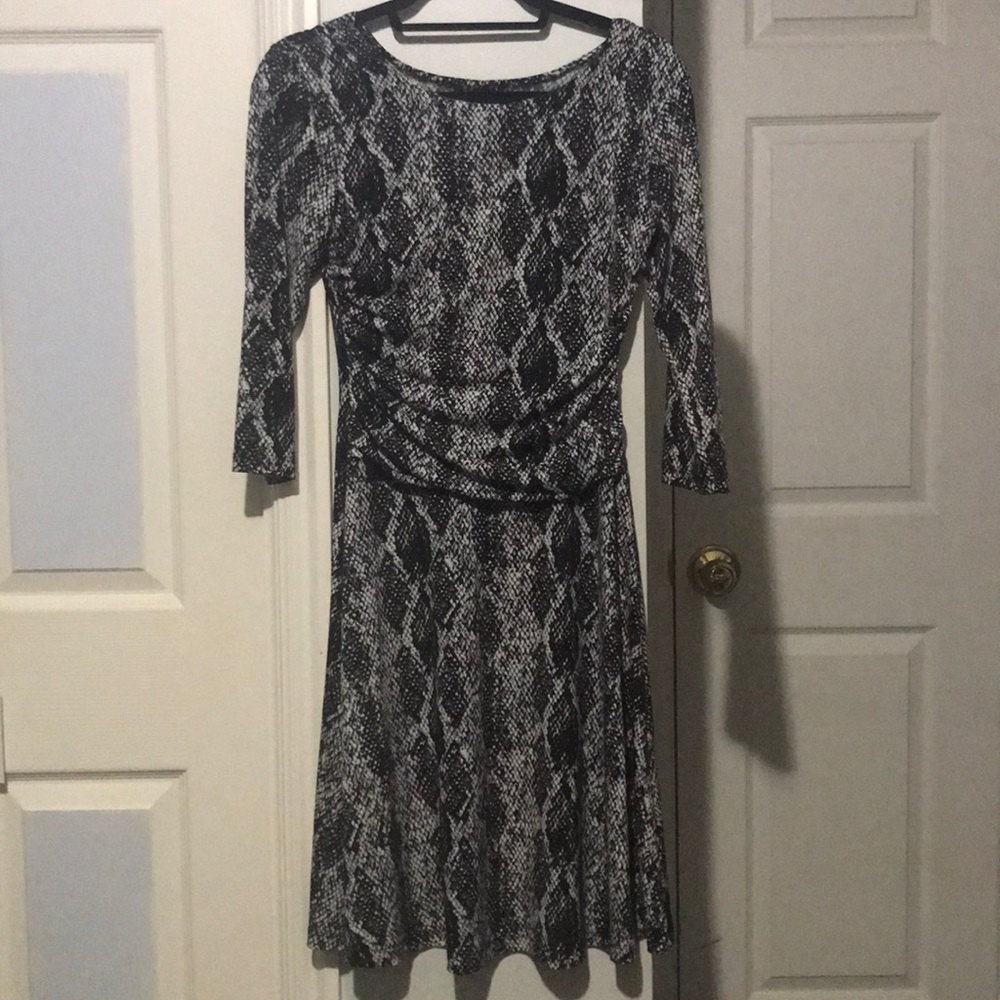 Snake print Dress